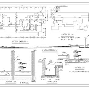喷水池CAD工程图纸免费下载