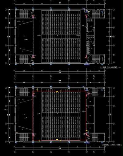 框架结构三层体艺楼给排水施工图纸